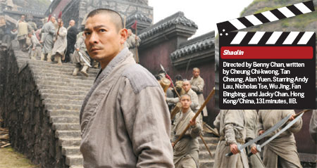 Hou, now Chingchueh, prepares to defend the temple and the men that changed his life in the theologically charged Shaolin.