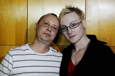 Before they started dating two years ago, Dominik Sejda, 45, (L) and Andrea Kajzarova, 32, both underwent sex changes.