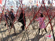 The 26th Ditan Temple Fair is open from February 2 to 9 at the Ditan (Temple of Earth) Park.This fair is one of Beijing's most popular and long standing. There will also be a range of folk performances, children's puppet shows and fashion shows, art exhibitions, ice lanterns and snow sculptures, and traditional Beijing snacks. [Photo by Sun Tao]