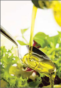 Olive oil is usefull in the fight against mental illness. [China Daily]