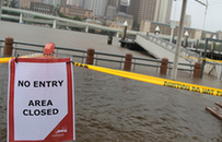 Floods hit Brisbane