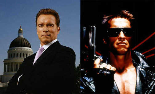 Former California governor Arnold Schwarzenegger said on Thursday that he was returning to his former role as a Hollywood action hero.