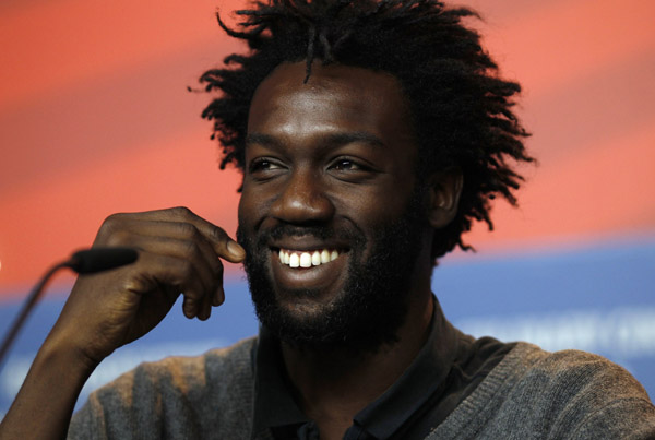 Actor Jean-Christophe Folly attends a news conference to promote the movie 'Schlafkrankheit' (Sleeping Sickness) at the 61st Berlinale International Film Festival in Berlin February 12, 2011. The Berlinale International Film Festival runs from February 10 to 20, 2011.