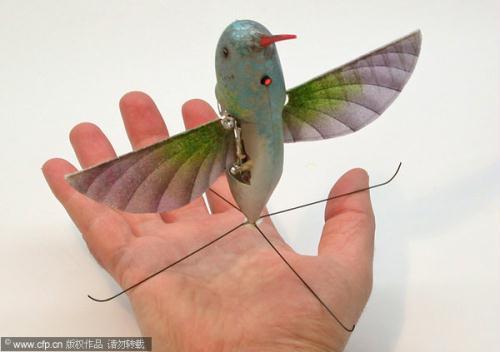 US aerospace company, AeroVironment, has revealed its high-tech hummingbird-like 'nano aircraft'. 