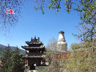 Situated in north China's Xinzhou City of Shanxi Province, Mt.Wutai is crowned as one of four famous Buddhist mountains in China. Presently, there are 95 Buddhist monasteries located nearby Taihuai Town. Mt. Wutai is one of the few religious holy lands for Buddhism in the country, and thus it enjoys a high reputation among priests all over the world. [Mt.Wutai News Center/山西五台山风景名胜区新闻中心]