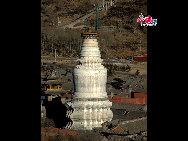 Mt.Wutai, literally translated as 'Five Platforms Mountain,' gets its name from the five mountains encircling Taihuai Town, and the top of these five mountains are as flat as platforms. The peak of Mt. Wutai reaches over 3,000 meters, so the climate is cold. Nature has created numerous unique wonders at Mt. Wutai, which have sparked it to join the World Heritage List on June 26, 2009. [Mt.Wutai News Center/山西五台山风景名胜区新闻中心]