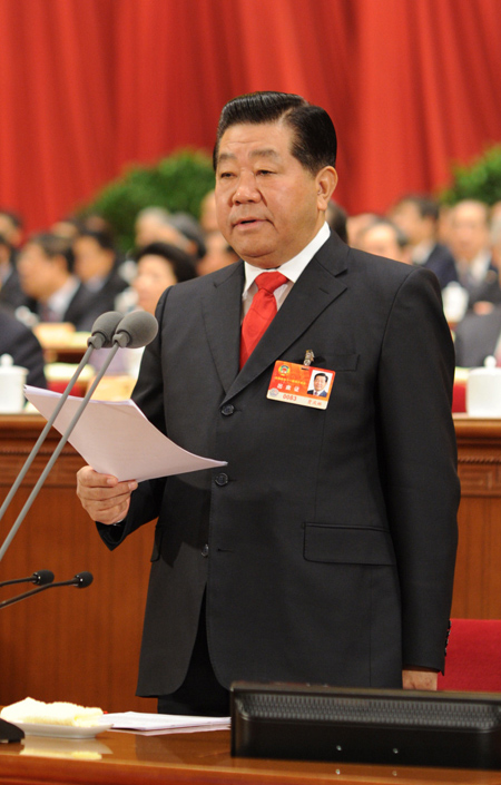The National Committee of the Chinese People's Political Consultative Conference (CPPCC), China's top political advisory body, began the closing meeting of its annual session Sunday. Jia Qinglin, chairman of the CPPCC National Committee, presides over the meeting.[China.org.cn]