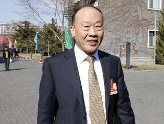 Zhu Jimin, chairman of the China Iron and Steel Association (CISA) and president of China&apos;s sixth largest steel producer Shougang Group, says he believes mergers and acquisitions will help Chinese enterprises grow. [By Wang Ke / China.org.cn.]