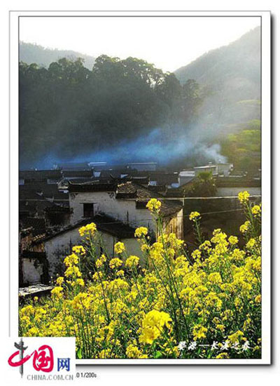 Wuyuan County, one of the 'Top 5 March Destinations in China' by China.org.cn