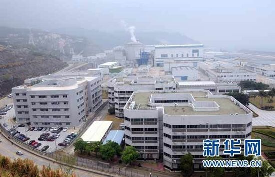 The Nuclear Power Plant in the Daya Bay, south China's Guangdong Province, is in normal operation on March 15, 2011.