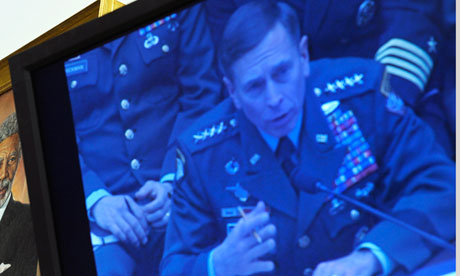 Gen David Petraeus has previously said US online psychological operations are aimed at 'countering extremist ideology and propaganda'.