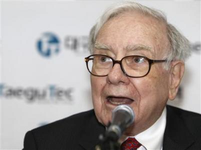 File photo: Billionaire investor Warren Buffett