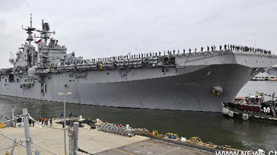 U.S. dispatches amphibious assault ship to join Libya mission