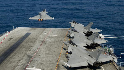 French aircraft carrier Charles de Gaulle on Libyan missionc