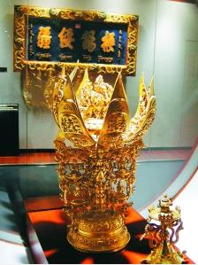 Statue of Hevajra Tantra, one of the 'Top 10 treasures inside Potala Palace' by China.org.cn.