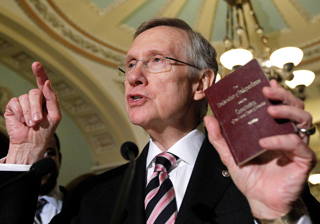 Harry Reid, D-NV, one of the 'Top 10 most ignorant politicians' by China.org.cn.