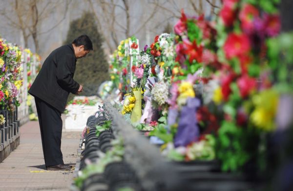 Yinchuan turns to greener Tomb Sweeping Day