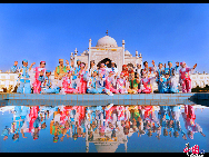 Situated in Yinchuan, the capital of Ningxia Hui Autonomous Region, China Hui Culture Park is the only theme park in China that displays ethnic Hui culture, religion, and traditions. The 20-hectare culture park includes an ethnic Hui museum, a ritual palace, a Hui ethnic customs village and a Hui catering and performance center. [China.org.cn]