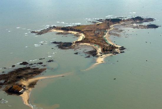 An uninhabited island in Weihai, north China.[File photo]