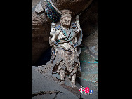 The Yungang Grottoes, with a history of more than 1,500 years, is one of the largest cave clusters in China. Located in the north cliff of Wuzhou Mountain, Datong, the grottoes, composed of 53 caves and over 51,000 stone statues, represent the Chinese Buddhist cave art from the period of 460-525 AD. It also encompasses Indian Buddhist art, Greek and Roman architectural characteristics, indicating ancient China's cultural exchange and relationship with diverse world civilizations.[China.org.cn]