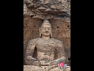 The Yungang Grottoes, with a history of more than 1,500 years, is one of the largest cave clusters in China. Located in the north cliff of Wuzhou Mountain, Datong, the grottoes, composed of 53 caves and over 51,000 stone statues, represent the Chinese Buddhist cave art from the period of 460-525 AD. It also encompasses Indian Buddhist art, Greek and Roman architectural characteristics, indicating ancient China's cultural exchange and relationship with diverse world civilizations.[China.org.cn]