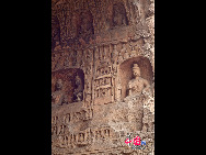 The Yungang Grottoes, with a history of more than 1,500 years, is one of the largest cave clusters in China. Located in the north cliff of Wuzhou Mountain, Datong, the grottoes, composed of 53 caves and over 51,000 stone statues, represent the Chinese Buddhist cave art from the period of 460-525 AD. It also encompasses Indian Buddhist art, Greek and Roman architectural characteristics, indicating ancient China's cultural exchange and relationship with diverse world civilizations.[China.org.cn]
