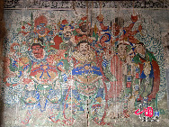 The Yungang Grottoes, with a history of more than 1,500 years, is one of the largest cave clusters in China. Located in the north cliff of Wuzhou Mountain, Datong, the grottoes, composed of 53 caves and over 51,000 stone statues, represent the Chinese Buddhist cave art from the period of 460-525 AD. It also encompasses Indian Buddhist art, Greek and Roman architectural characteristics, indicating ancient China's cultural exchange and relationship with diverse world civilizations.[China.org.cn]