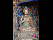The Yungang Grottoes, with a history of more than 1,500 years, is one of the largest cave clusters in China. Located in the north cliff of Wuzhou Mountain, Datong, the grottoes, composed of 53 caves and over 51,000 stone statues, represent the Chinese Buddhist cave art from the period of 460-525 AD. It also encompasses Indian Buddhist art, Greek and Roman architectural characteristics, indicating ancient China's cultural exchange and relationship with diverse world civilizations.[China.org.cn]