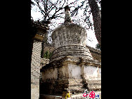 The Pool and Cudrania Temple, or Tanzhe Si, is situated 45 kilometers west of the city. The Chinese have a centuries old proverb; 'First there was the Pool and Cudrania Temple, then came Beijing.' This structure dates back 1,600 years to the Jin Dynasty, when it was known as the Temple of Auspicious Fortune. During the Tang Dynasty the grounds were expanded and renamed the Dragon Spring Temple. [China.org.cn]