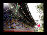 The Pool and Cudrania Temple, or Tanzhe Si, is situated 45 kilometers west of the city. The Chinese have a centuries old proverb; 'First there was the Pool and Cudrania Temple, then came Beijing.' This structure dates back 1,600 years to the Jin Dynasty, when it was known as the Temple of Auspicious Fortune. During the Tang Dynasty the grounds were expanded and renamed the Dragon Spring Temple. [China.org.cn]