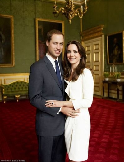 英国邮政将发行两枚邮票庆祝威廉王子大婚