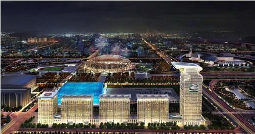 Pangu Plaza, one of the ’Top 10 most luxurious houses in China 2011’ by China.org.cn