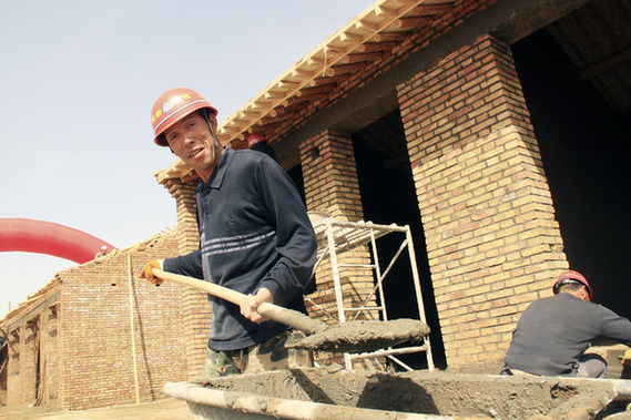 The construction of housing for migrants starts in Ningxia