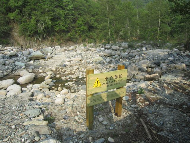 Snake Island at the Tangjiahe Nature Reserve. [Wang Qian/china.org.cn]