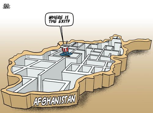 Afghan quagmire  [By Jiao Haiyang/China.org.cn]