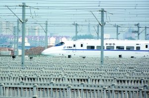 High-speed rail trials start on May 10,2011.