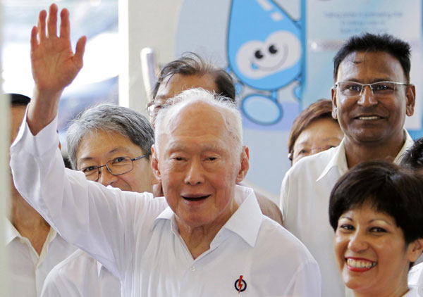 Singapore Founding Father Lee Kuan Yew Resigns China Org Cn