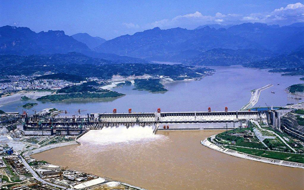 A file photo of the Three Gorges Dam. The State Council said on May 18 that the Three Gorges Project, the world's biggest hydropower complex, had affected shipping, irrigation and water supply downstream on the Yangtze River.