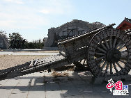 The Lugou Bridge, also known as the Marco Polo Bridge, is a famous stone bridge located 15 km southwest of the Beijing city center across the Yongding River. Situated at the eastern end of the bridge is the Wanping Fortress, a historic 17th century fortress. The Lugou Bridge is well-known because it was highly praised by the Venetian traveler Marco Polo during his visit to China in the 13th century, and for the Marco Polo Bridge incident, which marked the beginning of the Sino-Japanese War (1937-1945).