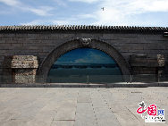 The Lugou Bridge, also known as the Marco Polo Bridge, is a famous stone bridge located 15 km southwest of the Beijing city center across the Yongding River. Situated at the eastern end of the bridge is the Wanping Fortress, a historic 17th century fortress. The Lugou Bridge is well-known because it was highly praised by the Venetian traveler Marco Polo during his visit to China in the 13th century, and for the Marco Polo Bridge incident, which marked the beginning of the Sino-Japanese War (1937-1945).