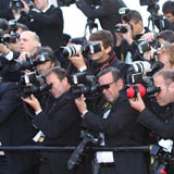 Dedicated photographers at Cannes 