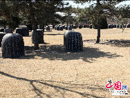 The Sculpture Garden of China's Anti-Japanese War was built since 1995 and was finished in 2000, in honor of the 55th anniversary of China's Anti-Japanese War. The garden has served as a patriotism educational base in Beijing. The garden is located in Fengtai District of Beijing, covering an area of 20 hectares.
