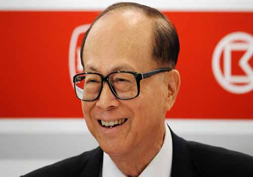 Li Ka-shing,one of the 'Top 40 richest people in Hong Kong of 2011' by China.org.cn