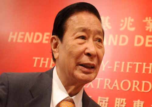 Lee Shau Kee,one of the 'Top 40 richest people in Hong Kong of 2011' by China.org.cn 