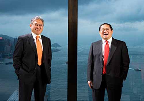 Victor and William Fung,one of the &apos;Top 40 richest people in Hong Kong of 2011&apos; by China.org.cn