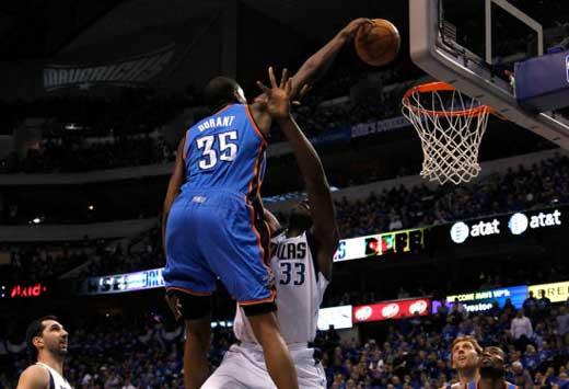 Dallas had won all three meetings between the teams this year in Oklahoma City and that included a win in Game three of the western conference finals. One more victory and the Mavs would be on the verge of heading to the NBA finals.