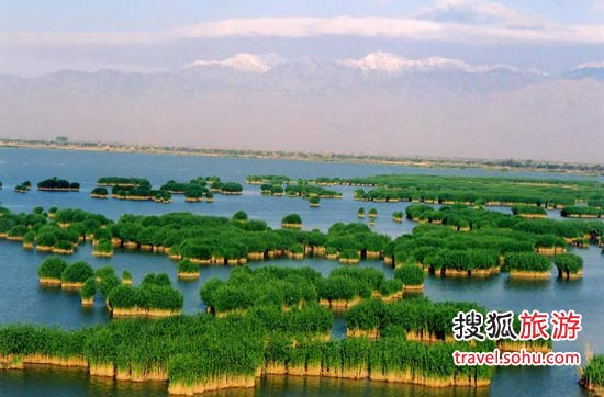 Sand Lake in Ningxia