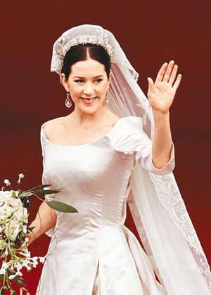 Crown Princess Mary of Denmark, one of the 'Top 10 most beautiful Royal women' by China.org.cn. 