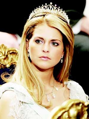 Princess Madeleine of Sweden, one of the 'Top 10 most beautiful Royal women' by China.org.cn. 