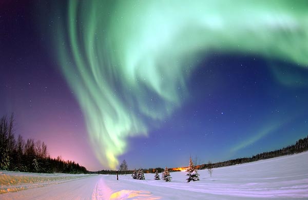 Norwegian landscape photographer Terje Sorgjerd captured one of the biggest aurora borealis shows in recent years. The shots were taken at the Kirkenes and Pas National Park bordering Russia. 